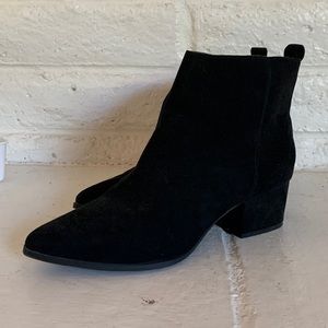 Black Suede Ankle Boots